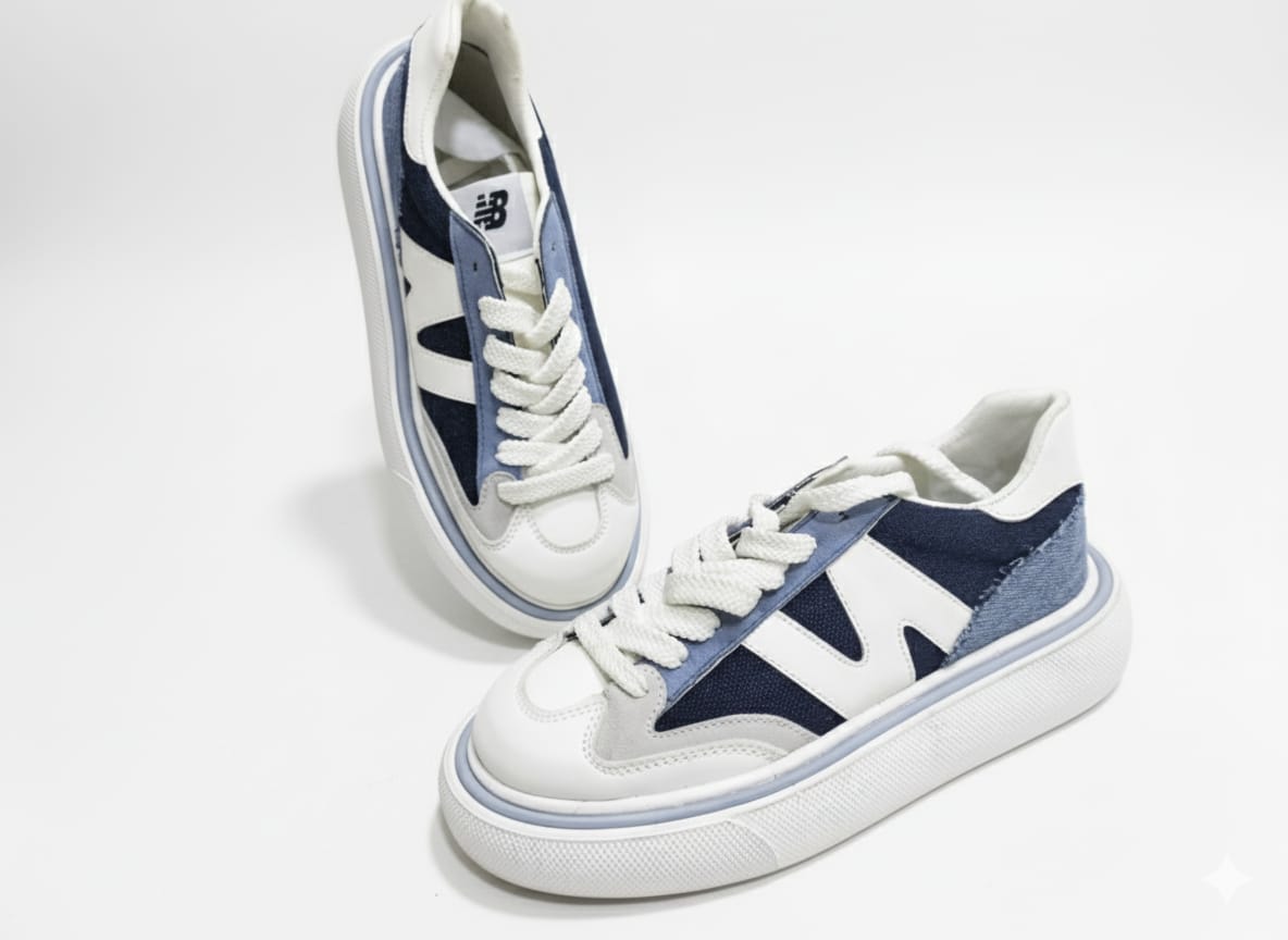 NEW BALANCE - CT302 WHITE & NAVY