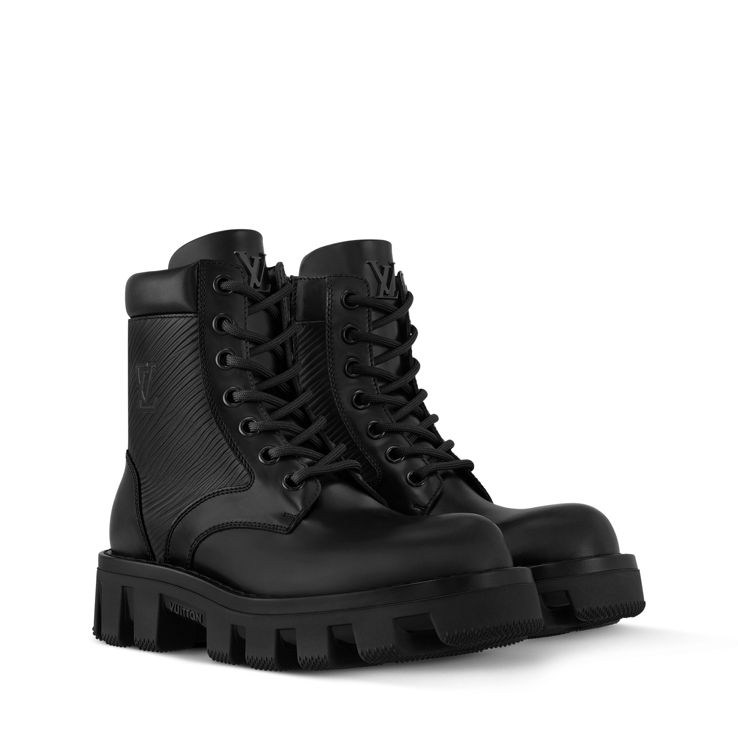 LV Checker Ranger Boots