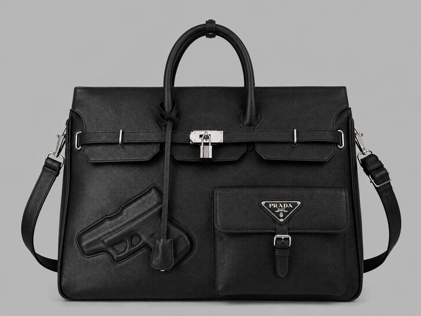 Prada Leather Briefcase