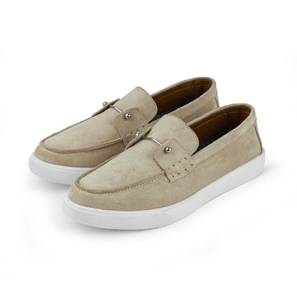 EVACI Suede Strap BEIGE
