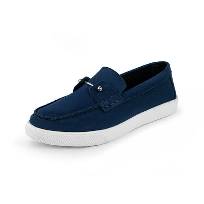 EVACI Suede Strap NAVY