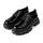 Glossy Black Chunky Shoes