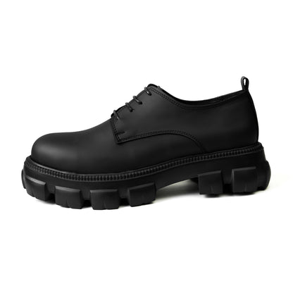 Matte Black Chunky Shoes