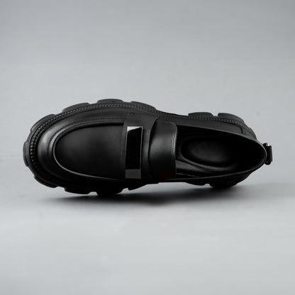 EVACI Black Loafer