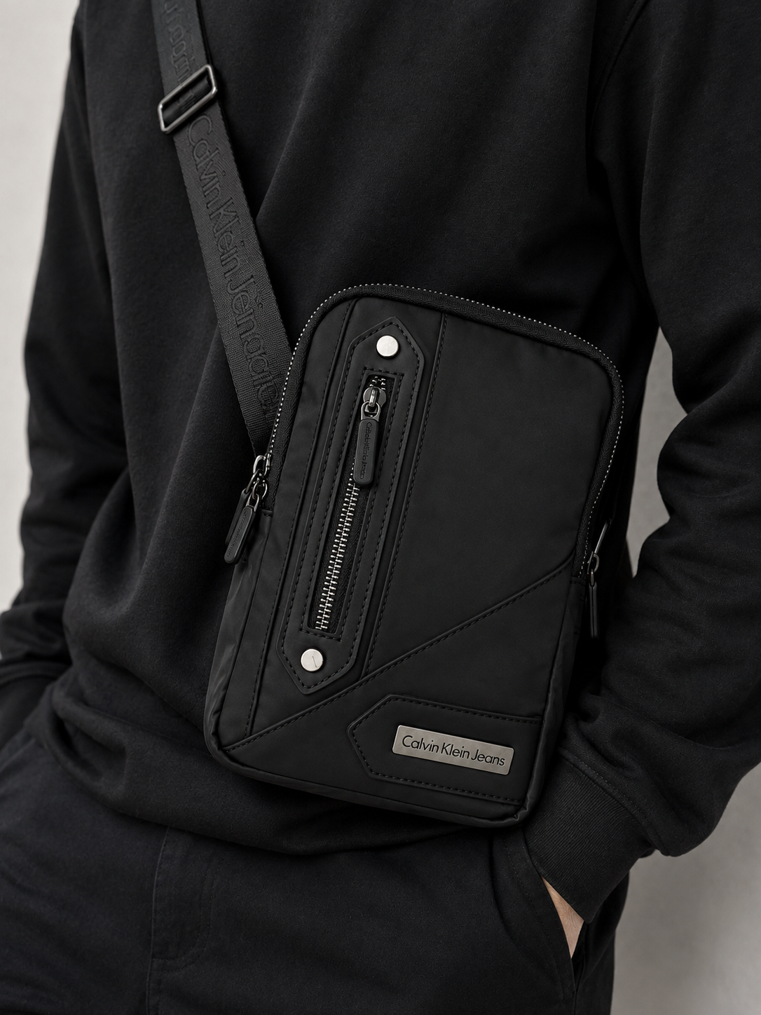 CK Jeans Crossbody Bag