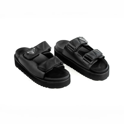 Prada Leather Slides